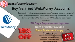 Buy Verified WebMoney Accounts 